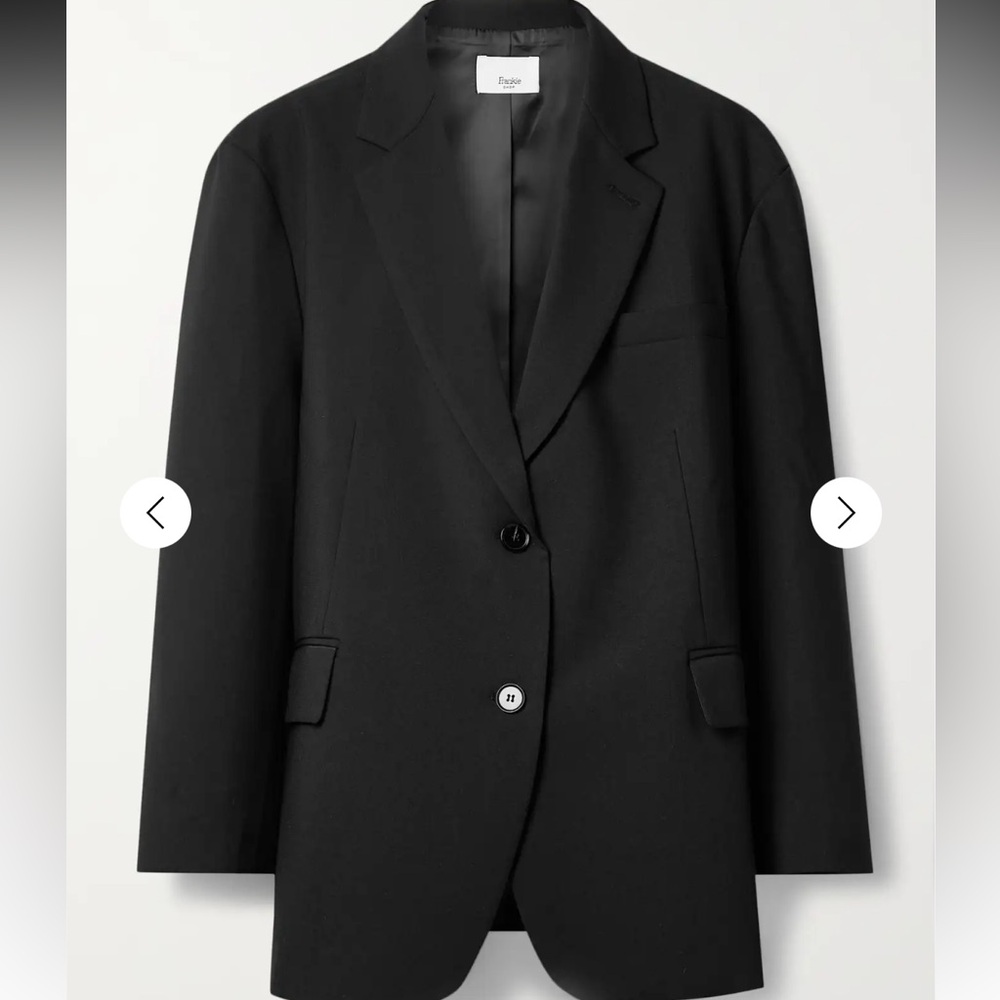 Frankie Shop Bea Blazer Black Small